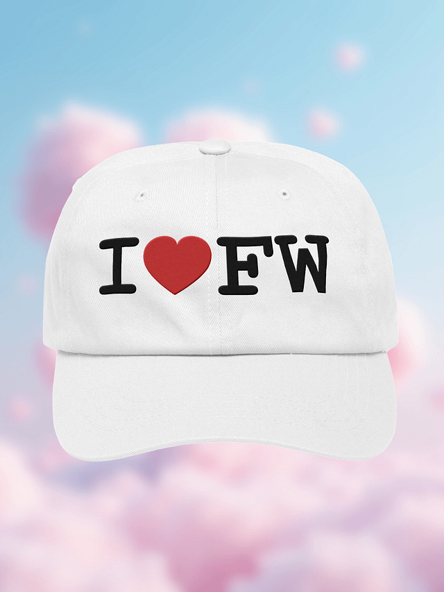 I ❤️ Fourthwall Dad Hat product image (1)