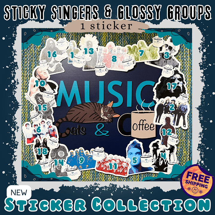Sticky Singers & Glossy Groups 🎶 product image (2)