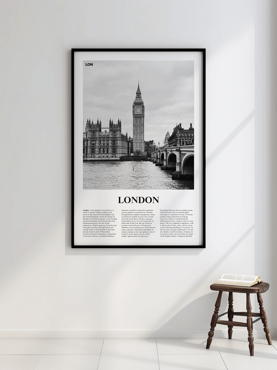 London 01 Newspaper Poster product image (4)