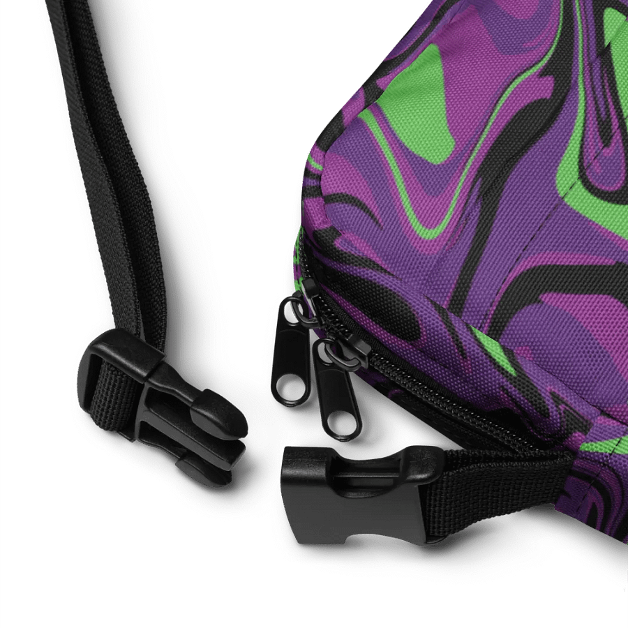 Purple Lime Swirl Utility Crossbody Bag product image (5)