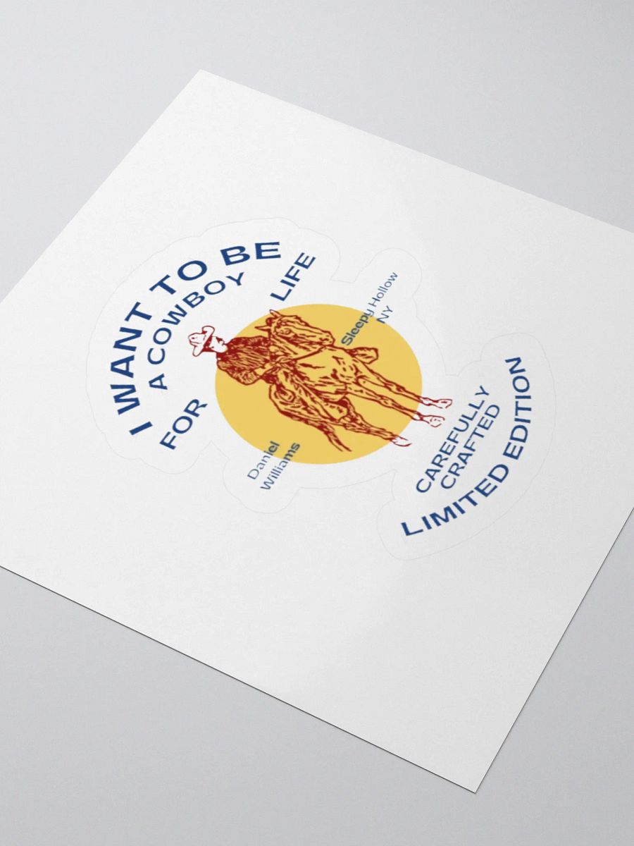 Cowboy For Life Stickers product image (9)