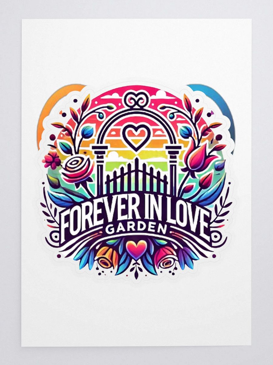 Forever in Love Garden Sticker Sheet product image (1)