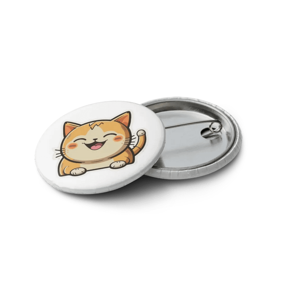 Blissful Cat Pin Button Set product image (12)
