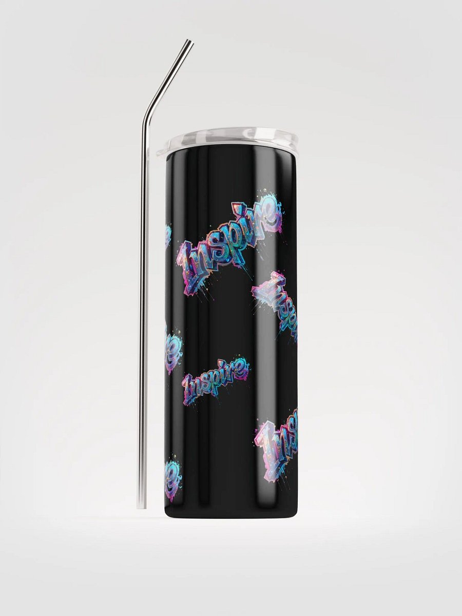 Inspirational Vibes Stainless Steel Tumbler product image (1)