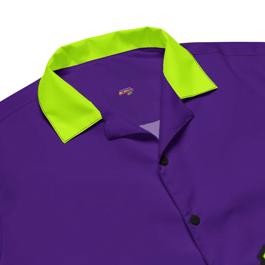 Castlevania Neon Tribute Hawaiian Button up product image (7)