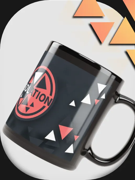 ISOLATION — 2019 LOGO — MUG — BLACK product image (1)