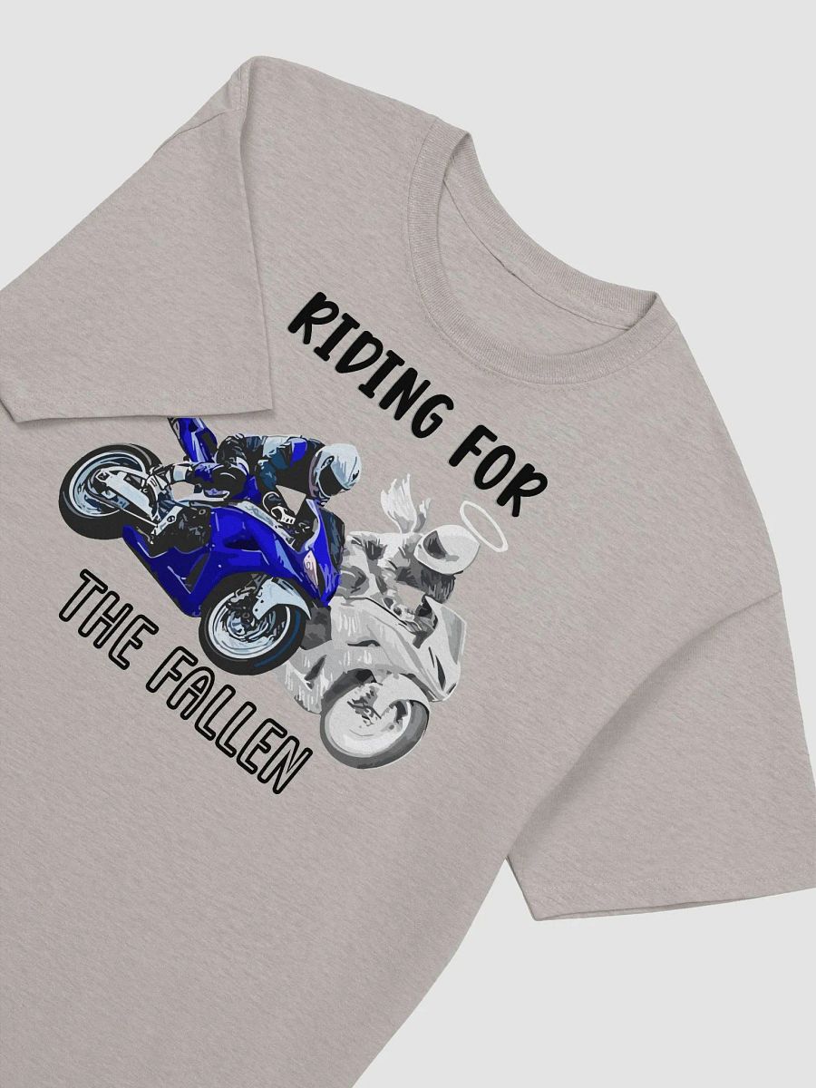 Riding For The Fallen (blue bike) T-Shirt product image (39)