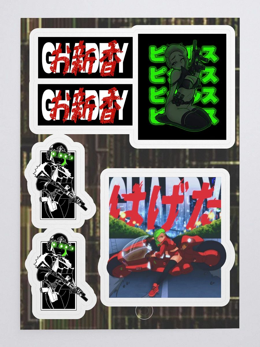 Ghaddy Sticker sheet product image (3)