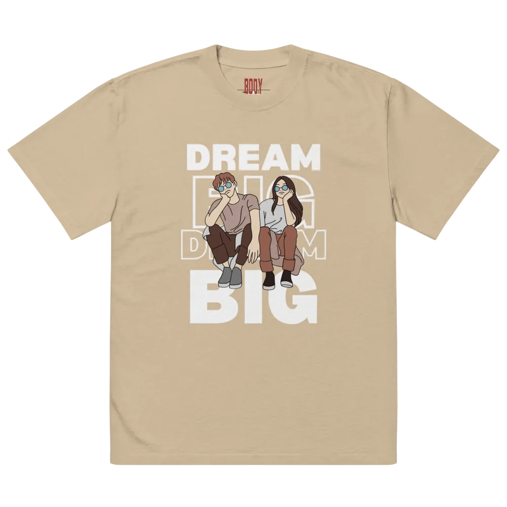 Dream big dream oversized t-shirt product image (3)