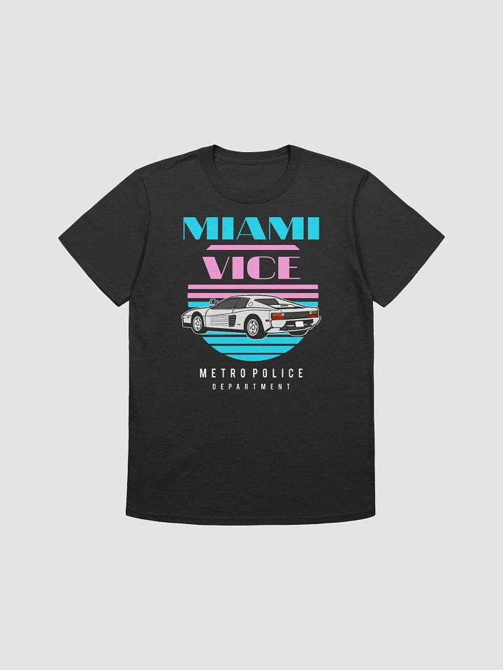 Retro Miami Vice Car T-Shirt product image (1)