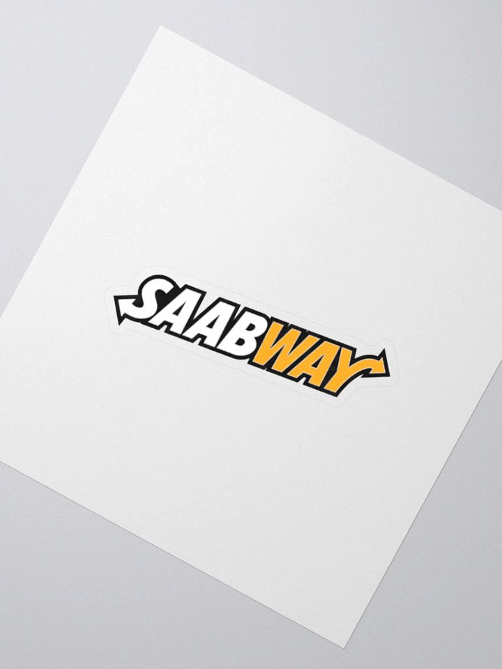 Saabway Sticker product image (2)