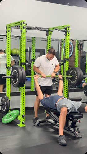 When my guys ask if we can try to bench 2 plates, my answer is always OF COURSE. 

It’s pretty cool to see clients in their 4...