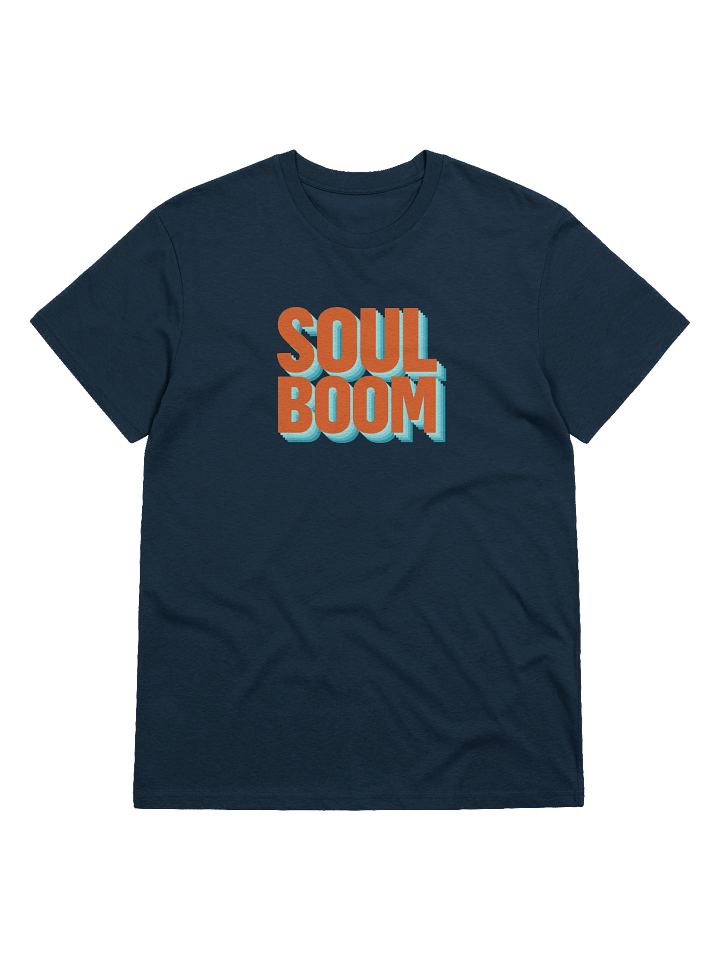 Orange-Blue Logo Shirt (100% Organic Cotton) product image (1)