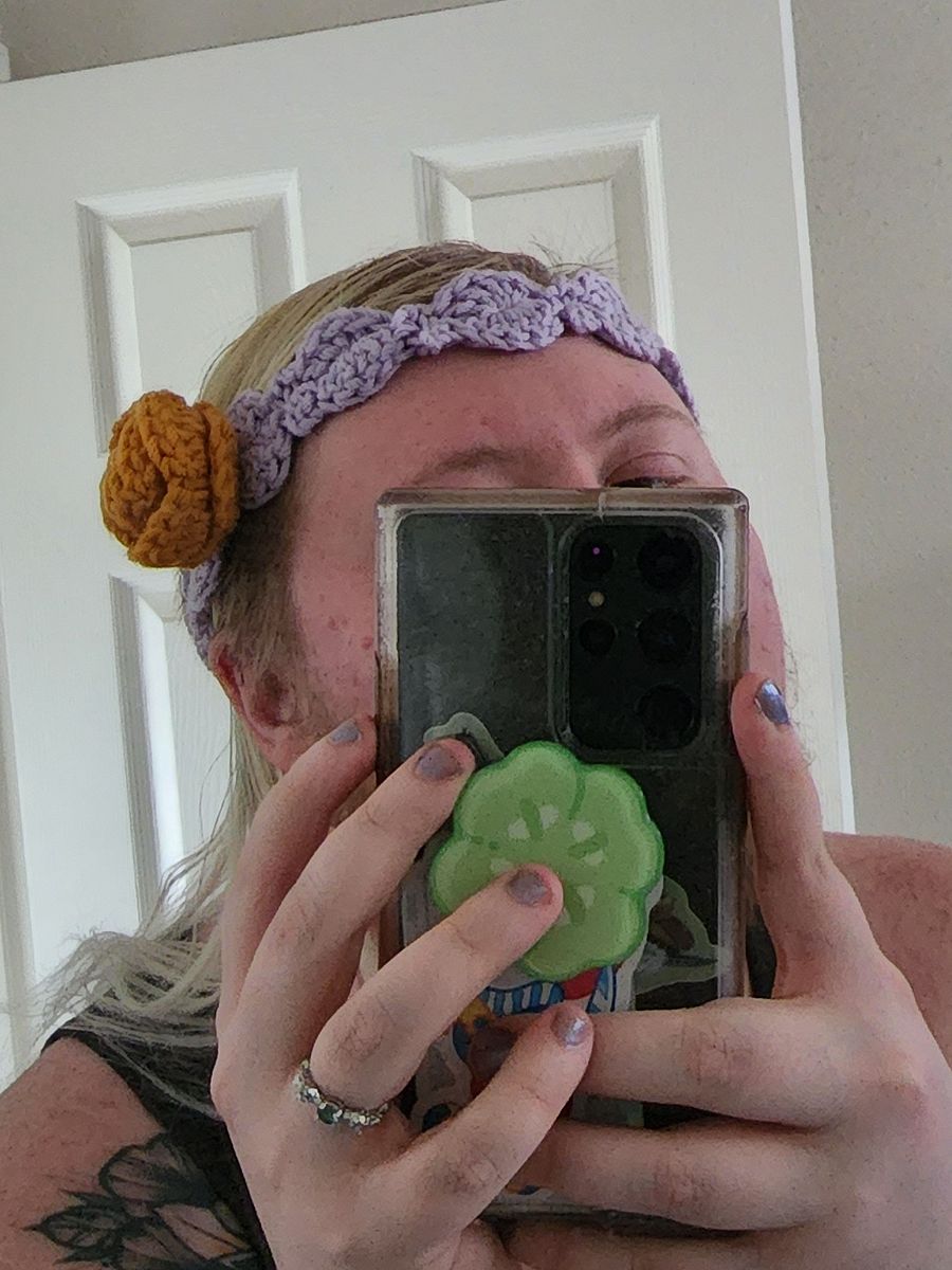 Rose headband product image (3)