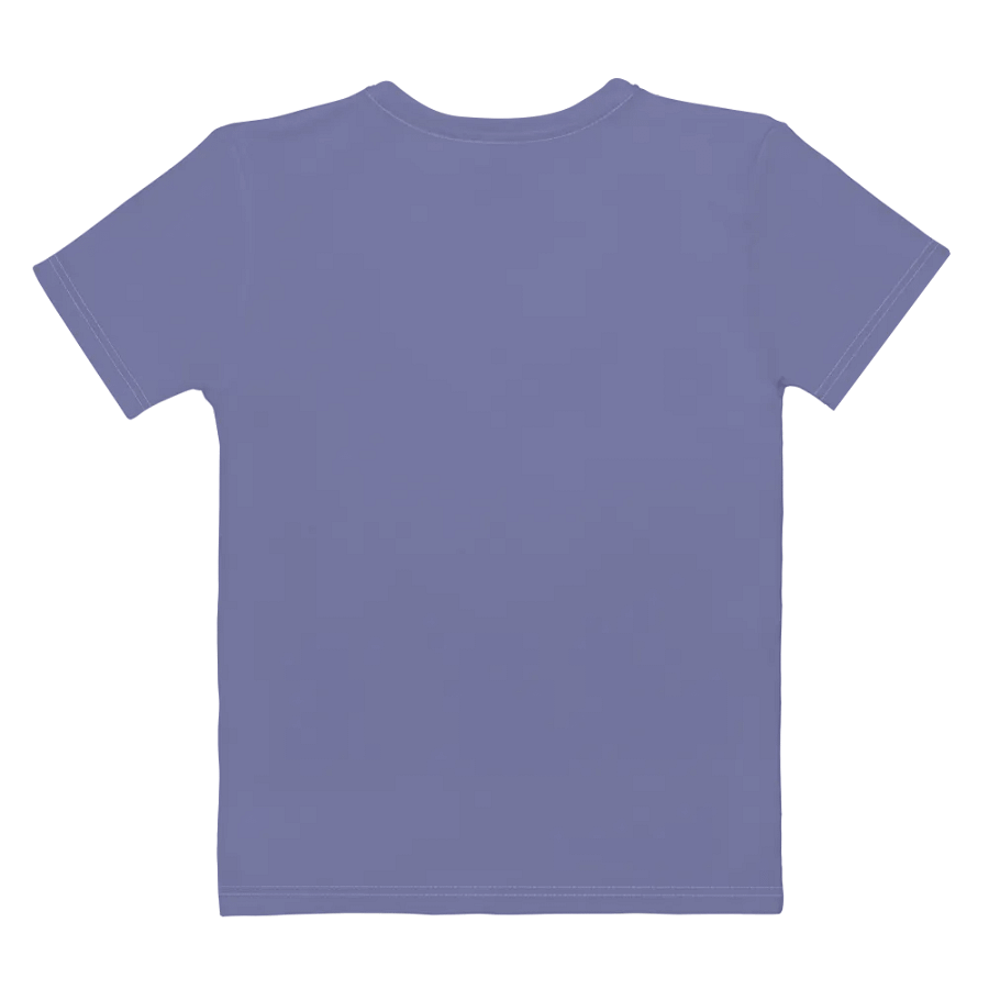 Plain Purple Soft Summer Women's Crewneck Polyester Heavyweight Premium T-Shirt by Treasure Pie product image (9)