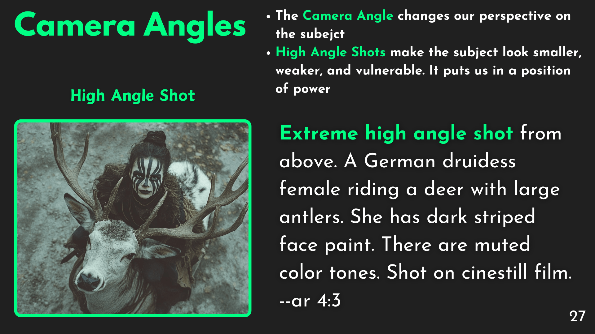 Complete Guide to Camera Angles in Midjourney for Ai Photography! - Prompt Guide eBook product image (5)
