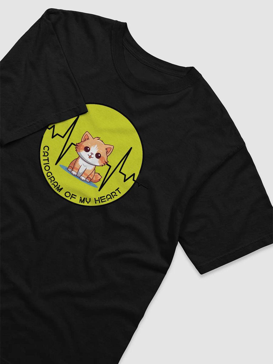 Catiogram Of My Heart Cartoon T-Shirt product image (2)