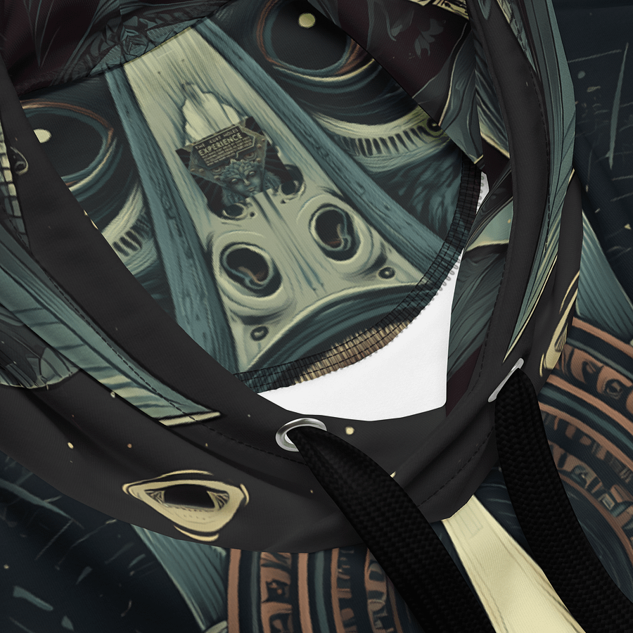 Tribal Psychedelic Reptilian Unisex Hoodie product image (4)