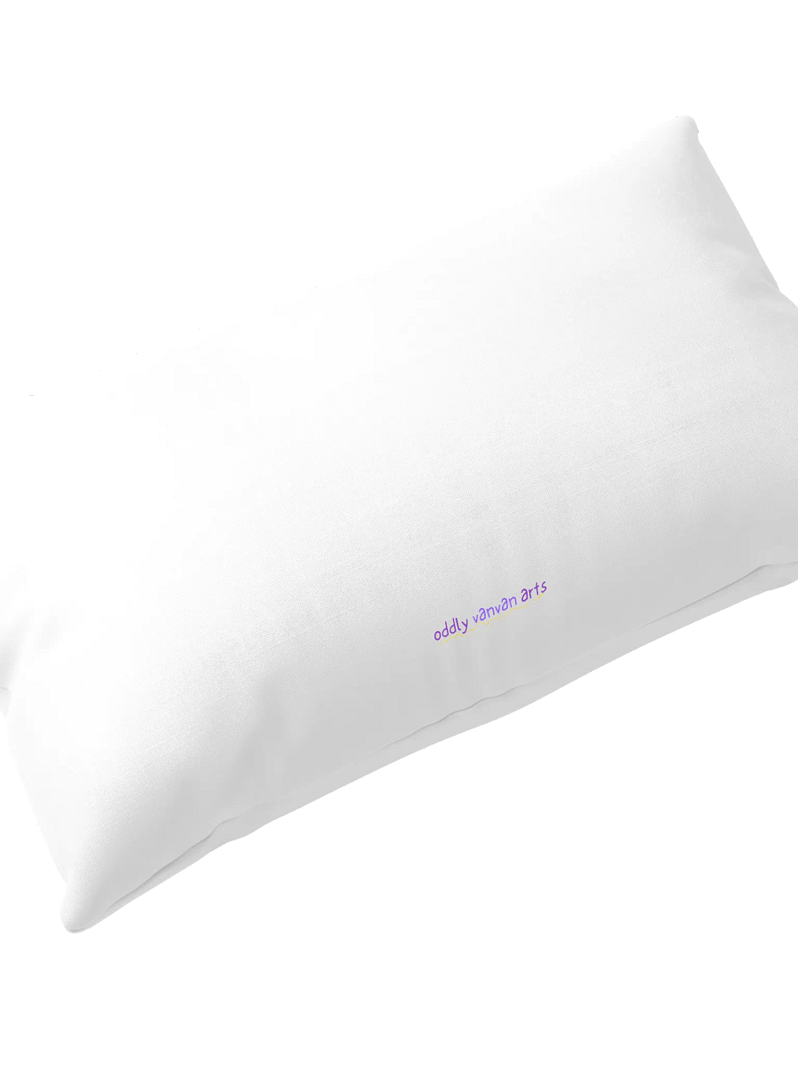Surprised Blue Hair All-Over Print Pillow product image (4)