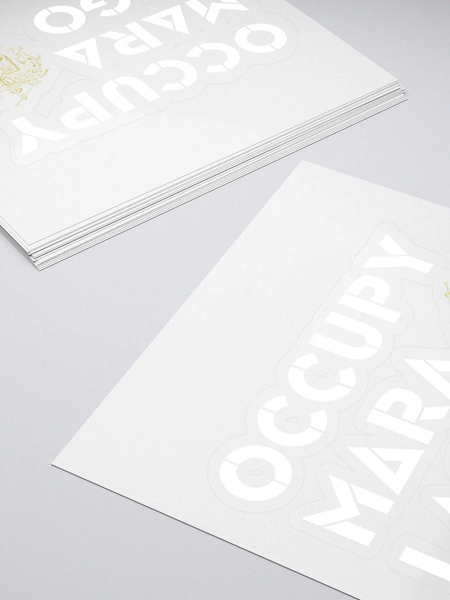 Ocupy Mar-a-lago sticker product image (4)