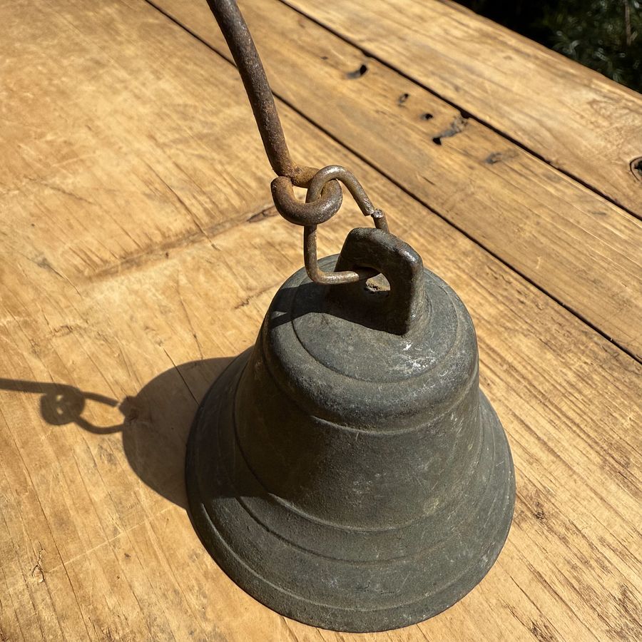 🎎 Antique Japanese Shop Bell - Echoes from a Mid-Showa Storefront product image (6)