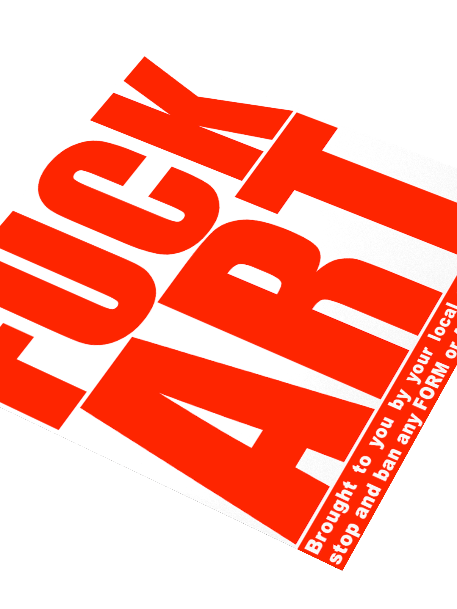 fck art sticker product image (3)