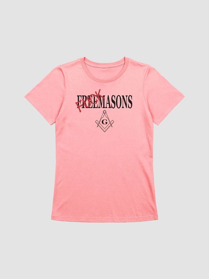 Fuck Masons - Bella+Canvas Women's Supersoft Relaxed-fit T-Shirt product image (37)