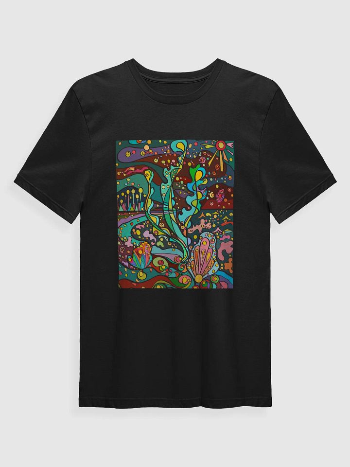 Psychedelic Swirl Unisex T-Shirt - Resort Night product image (1)