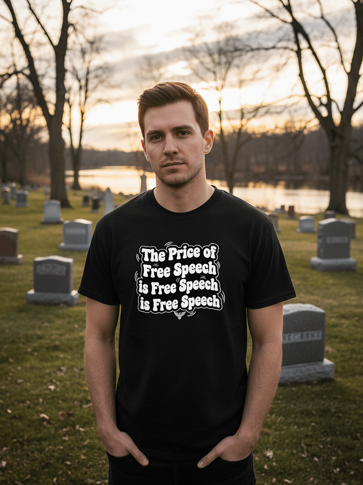 The Price of Free Speech, Stylized T-Shirt product image (1)