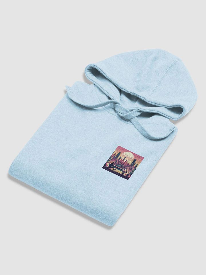 Sunset Skyline Unisex Hoodie |Ai Design traveling product image (49)