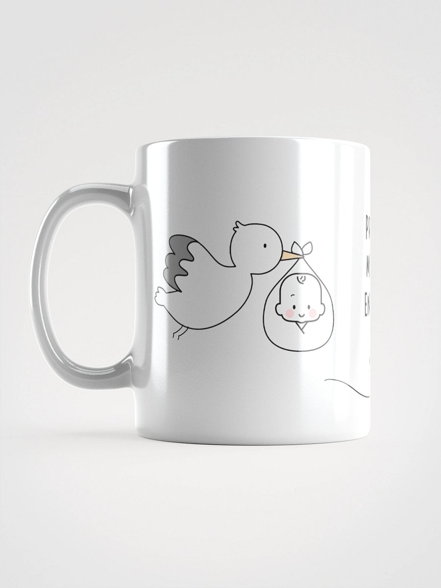 Mug Blanc - Promue Maman en 2026 - Cigogne Annonce Naissance - Cadeau Original product image (2)