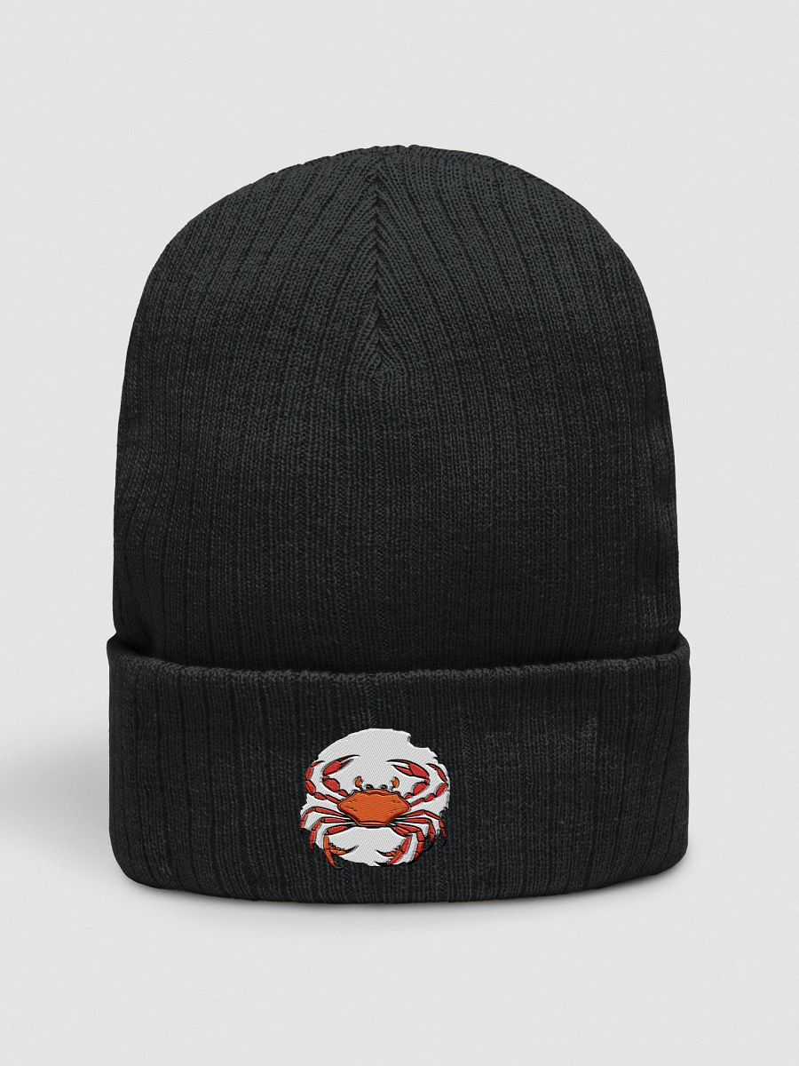 Playful Crab Recycled Knit Beanie product image (2)