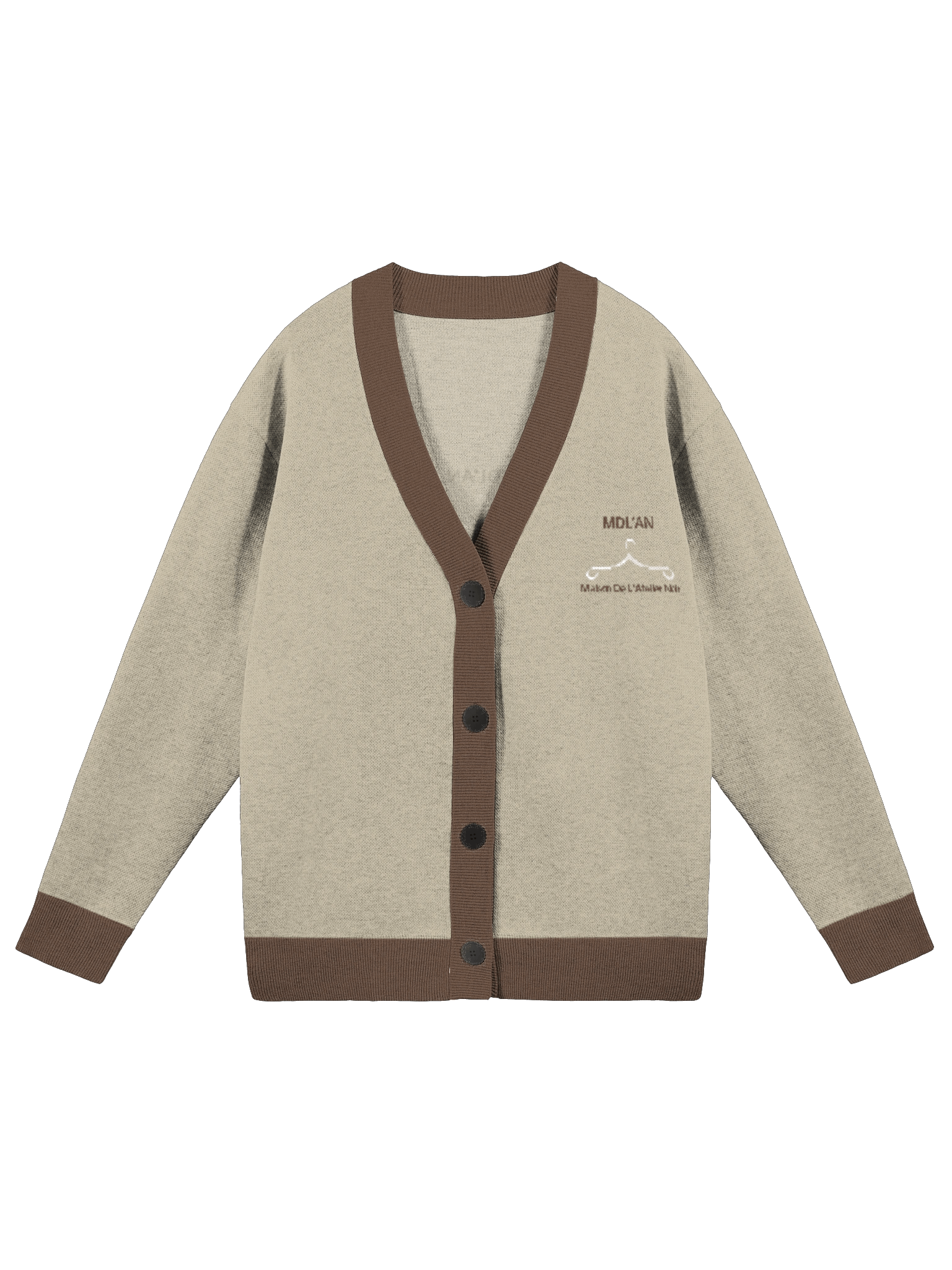 MDL’AN “Master of Haute Wear” Jacquard Knit Cardigan product image (1)