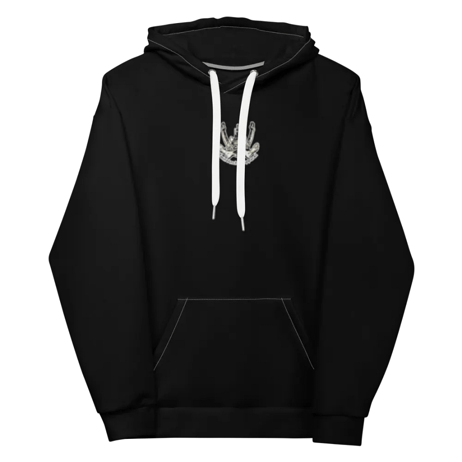 Twin Anchor Titan Black Hoodie product image (6)