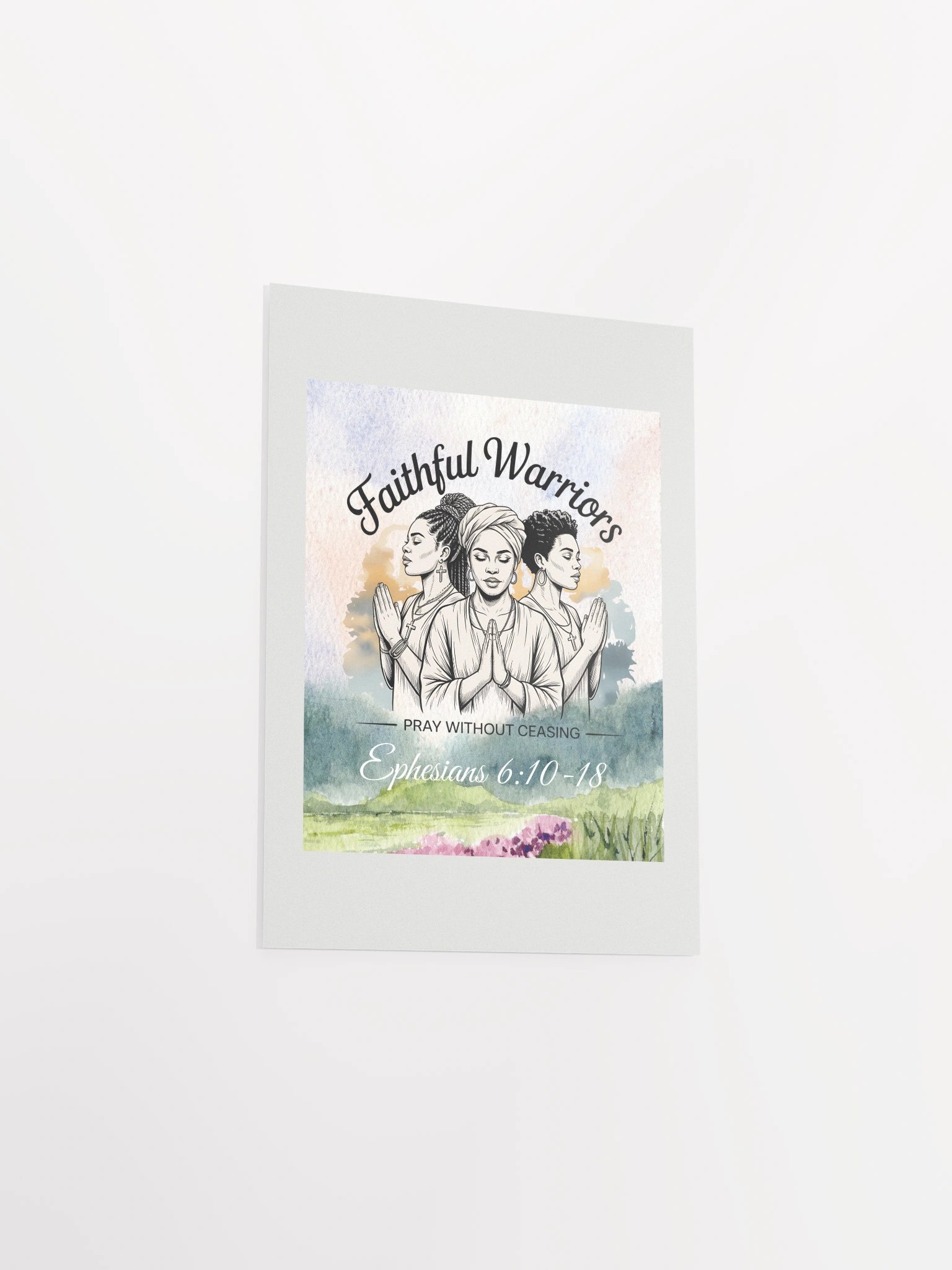 Faithful Warriors Christian Paper Poster - Printable. product image (12)