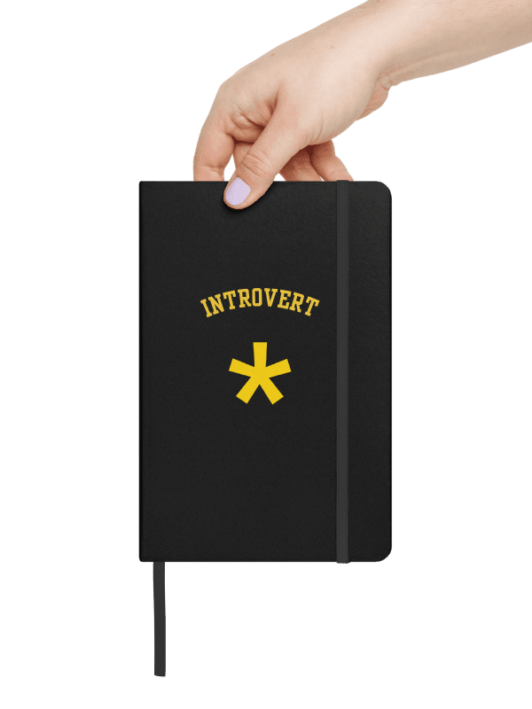 Introvert Star Hardcover Journal product image (3)