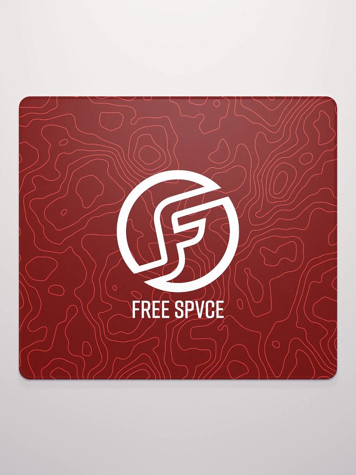 Topographic Red Mousepad product image (4)
