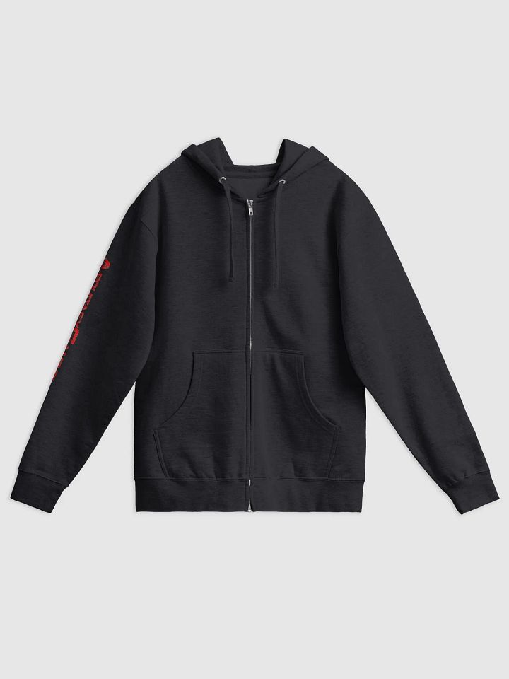 Skull logo zip-up hoodie product image (2)