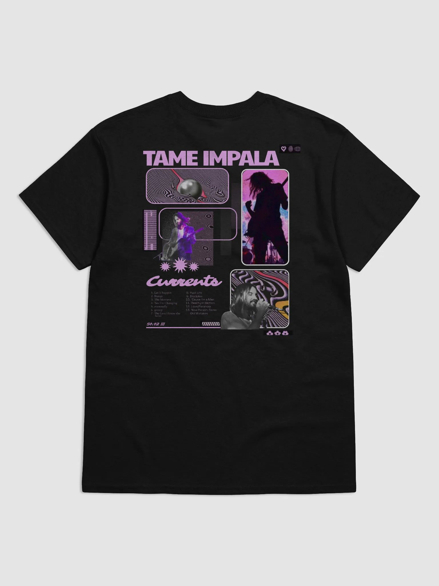 Psychedelic Tame Impala Collage T-Shirt product image (2)