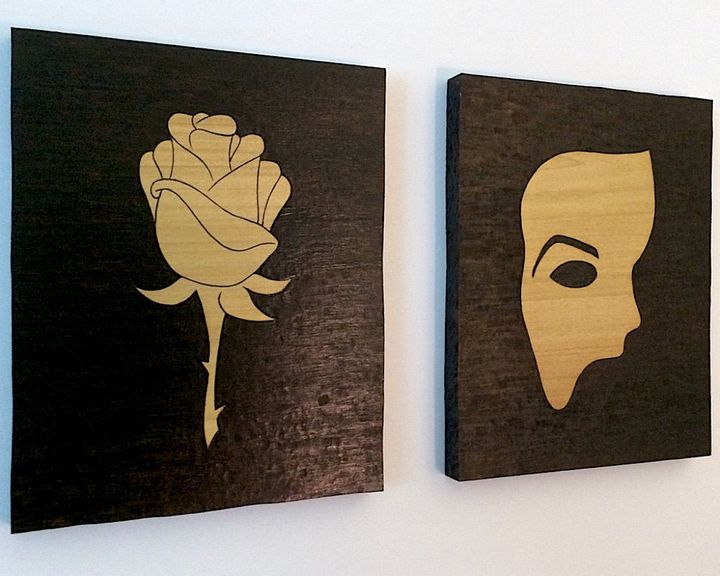 Phantom Mask and Christine's Rose - Pair product image (1)