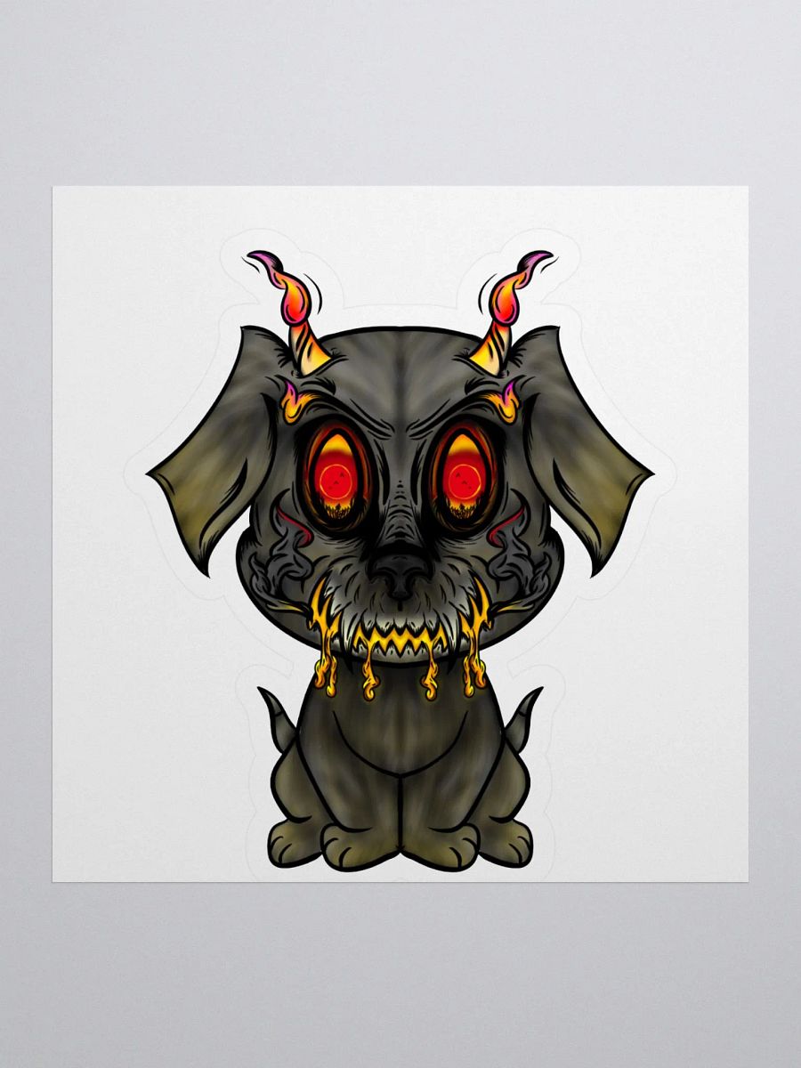 cryptid cutie hellpup sticker product image (1)