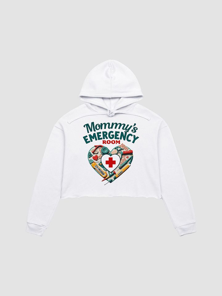 Mommy's Emergency Room Crop Hoodie product image (5)