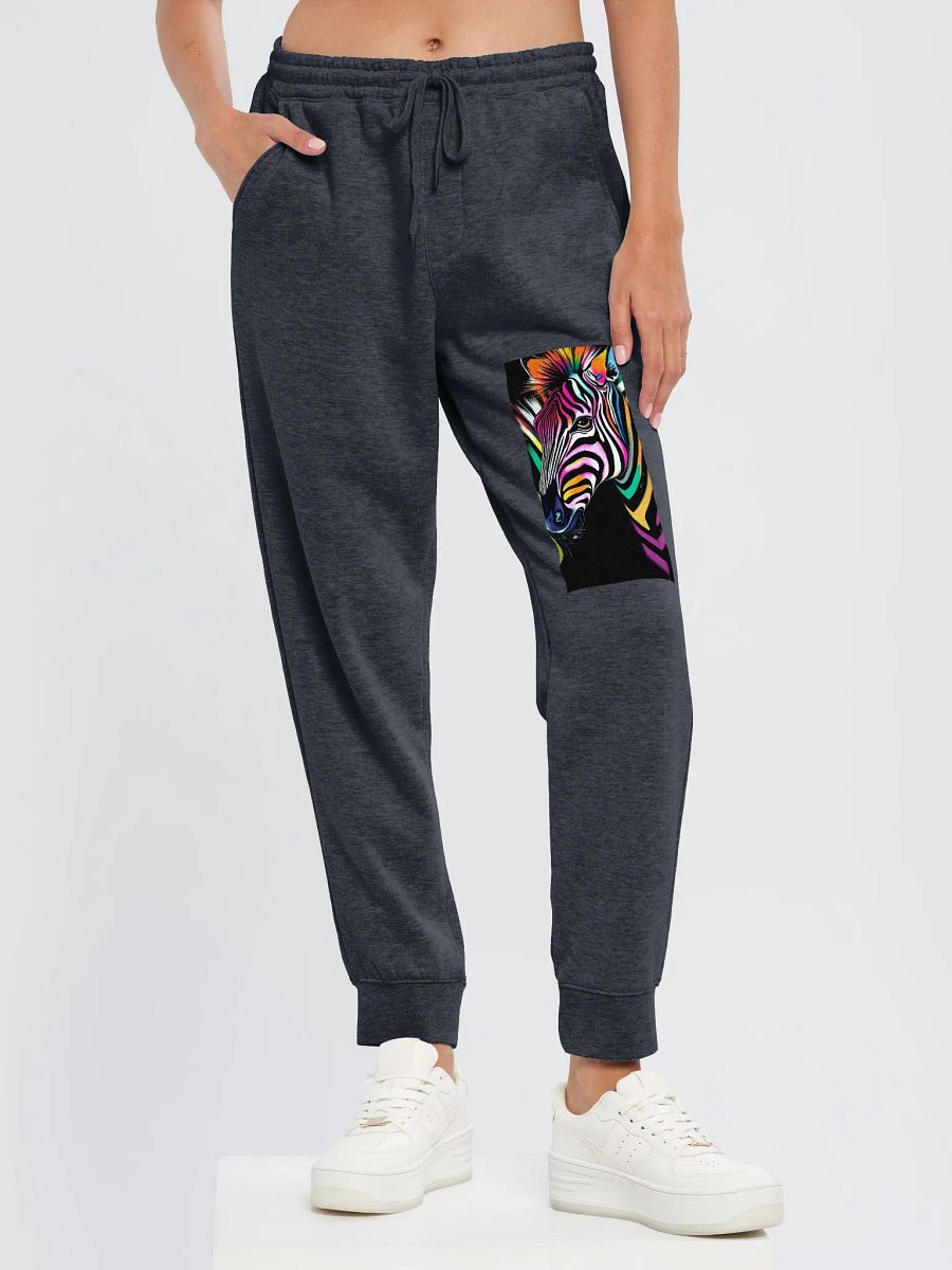 Vibrant Zebra Juicy Fruit Stripes Abstract Joggers product image (6)