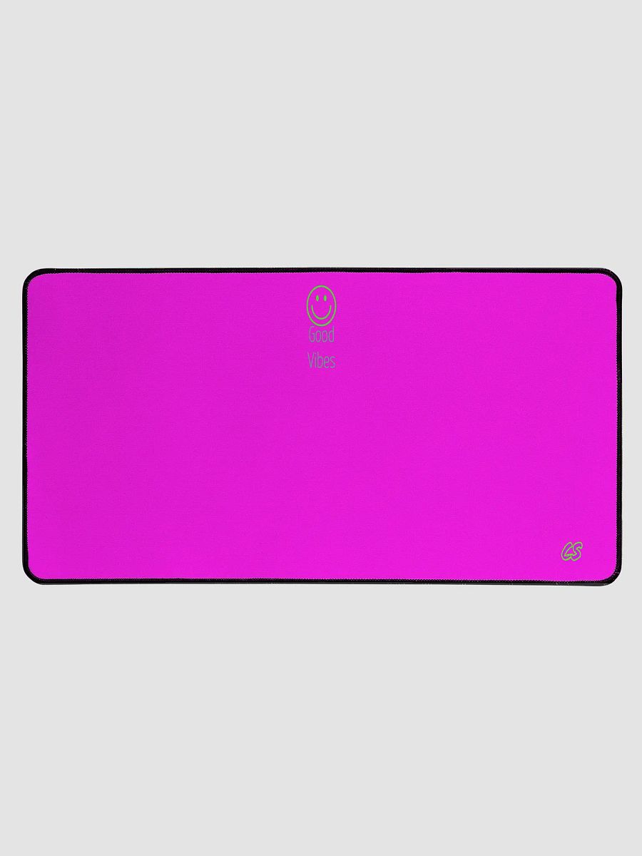 CS Smiley Good Vibes 15.5" x 31.5" Desk Mat product image (1)