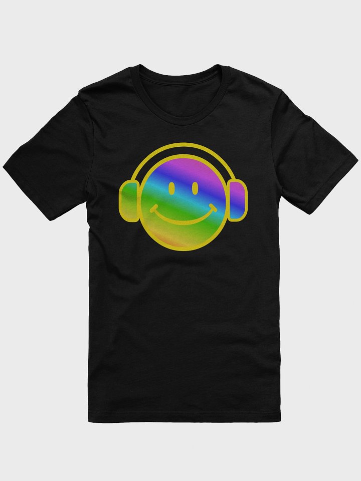 Retro Psychedelic Smiling DJ Headphones product image (1)
