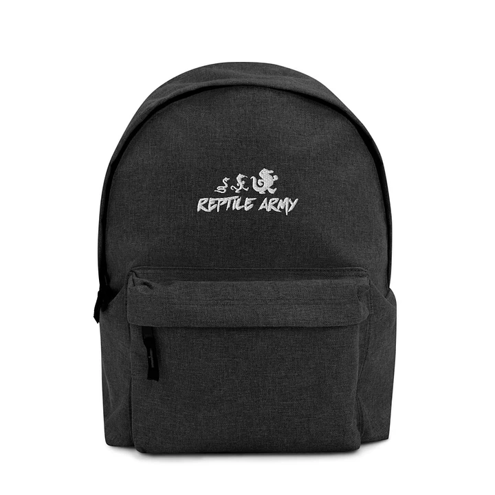 Reptile Army Embroidered Backpack product image (1)