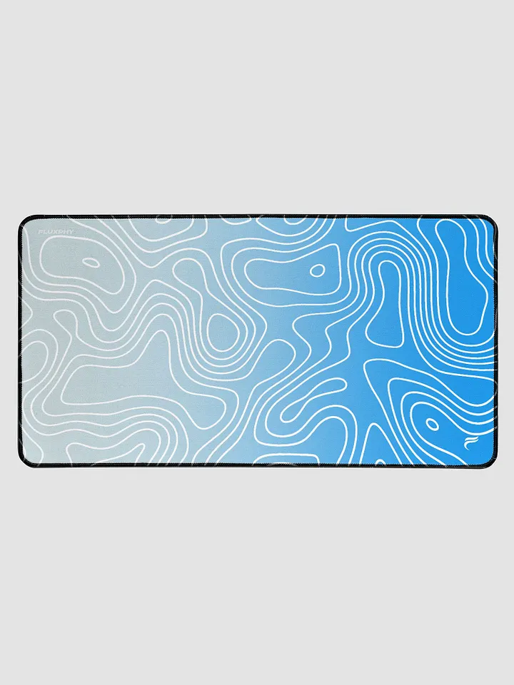 Aqua Topography Mousepad by Fluxphy product image (1)
