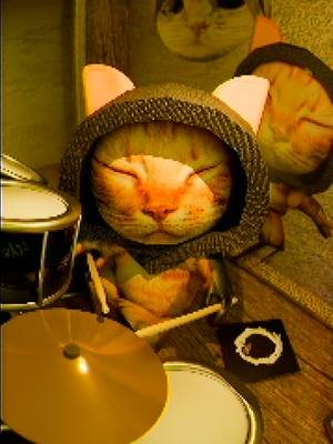 BASEMENT SESSION #cat #blender #fyp