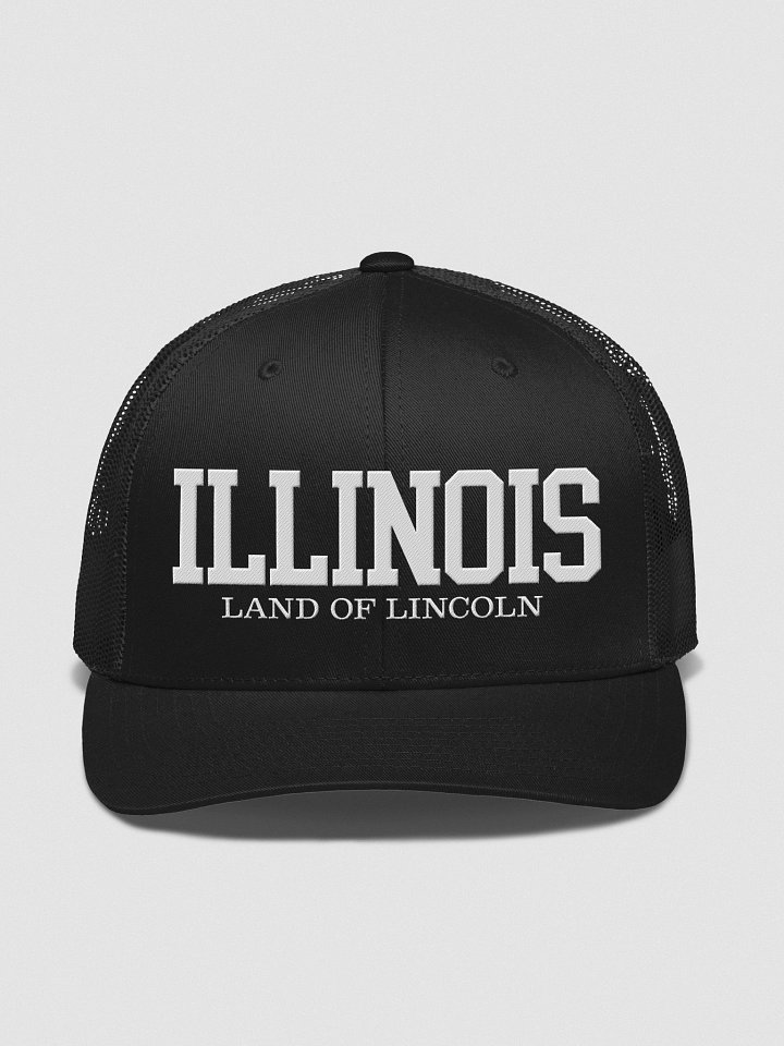 Illinois Land of Lincoln Trucker Hat product image (2)