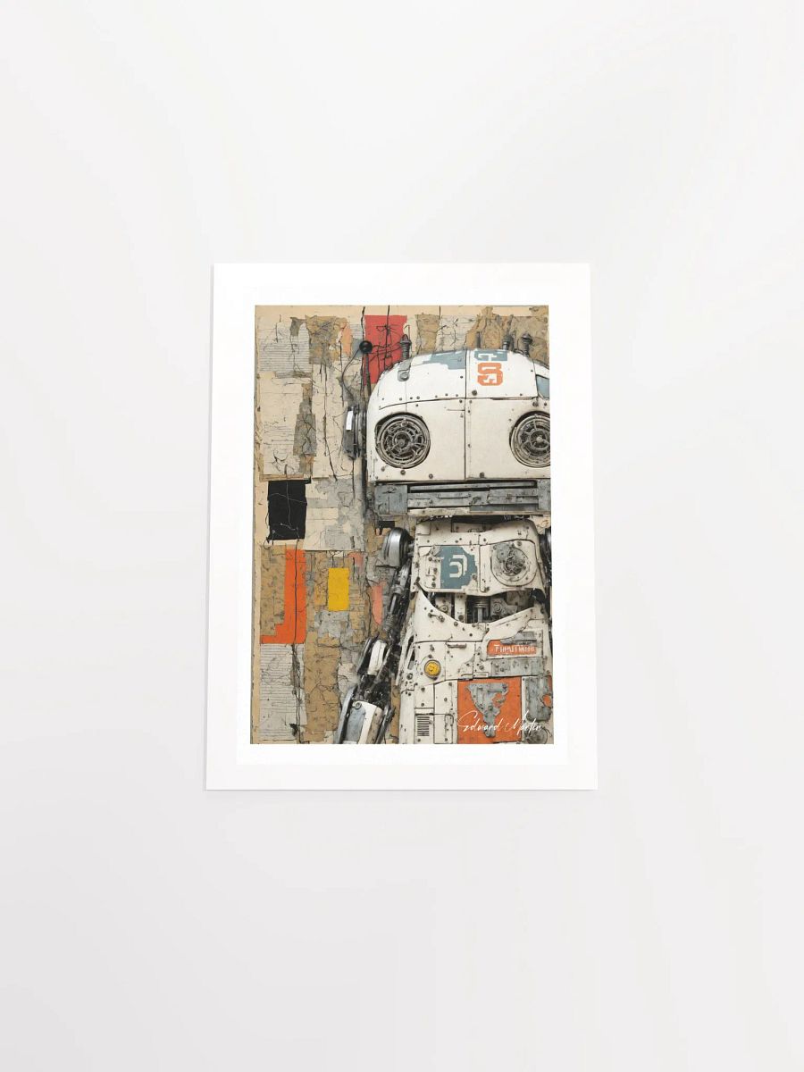 Industrial Robot Retro Poster by Edward Martin product image (28)
